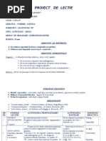 PROIECT Euritmie - Respiratie Si Dictie