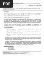 Download Machine Design - Design of Clutches by Sachin Chaturvedi SN282172961 doc pdf