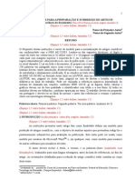 Instruções Para Elaboração de Artigos (2013.2)