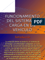 sistema de Carga y Arranque Del Automovil