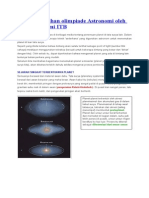 Materi Pelatihan Olimpiade Astronomi Oleh Tim Astronomi ITB