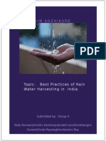 SectionD Group4 BestPractices of RainWater Harvesting in India