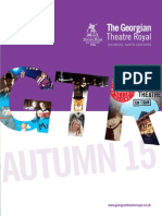Georgian Theatre Autumn 2015
