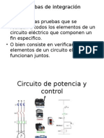 Pruebas Integrales A Un Sistema de Control Eléctrico