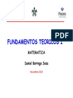 Fundamentos Teoricos I matematicas