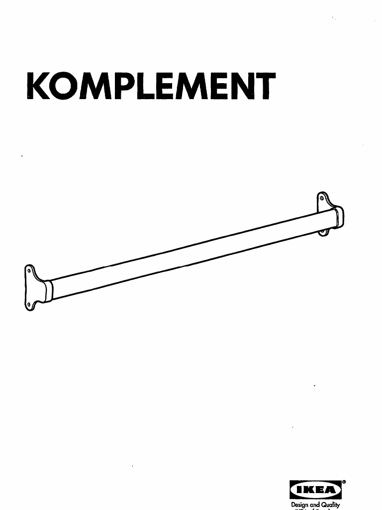 IKEA - Komplement Kleiderstange 2010