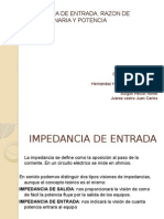 11.4 Impedancia de Entrada