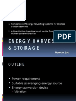 Energy Harvesting & Storage: Hyeon Joo