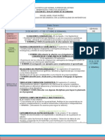 Dosificacion de 3 Grado Secundaria - Miguel R. M.