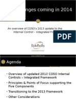 COSO Changes Coming in 2014