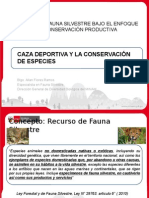 Caza Deportiva y Conservación PPT Allan Flores Ya