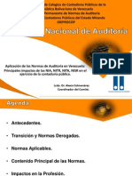 Aplicacion de Las Normas de Auditoria en Venezuela