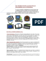 ENFOQUES TEÓRICOS DE LAS ESCUELAS NORTEAMERICANA Y EUROPEA