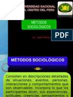 Sociologia Metodos Sociologicos