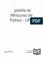 Apostila Do Minicurso de Python Ufu