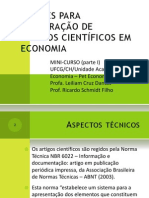 MinicursoElaboraçãodeartigoscientificosemeconomia