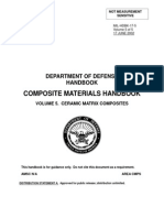 Composite Materials Handbook. Volume 5. Ceramic Matrix Composites (MIL-HDBK-17-5)