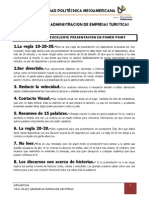 Tips para Presentaciones Electronicas PDF