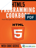 HTML5 Programming Cookbook