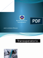 Transoperatorio quirurgicas