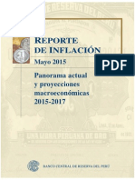 Reporte de Inflacion Mayo 2015