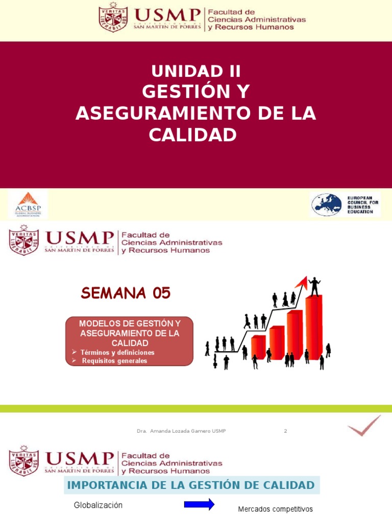 Gestion y Aseguramiento de Calidad | PDF | Gestión de la calidad ...