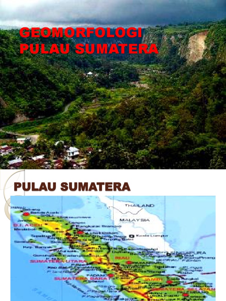 Geomorfologi Pulau Sumatera | PDF