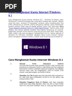 Download Cara Menghemat Kuota Internet Windows 8 by Gede Suwiryawan SN282214183 doc pdf