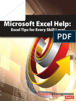 Excel Help Tips