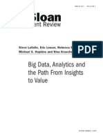 Big Data Analytics and the Path From In