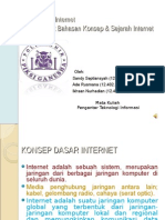 Konsep Dan Sejarah Internet