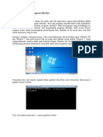 Cara Menjalankan Program MySQL