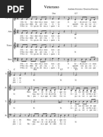 Veterano - Coro SATB 
