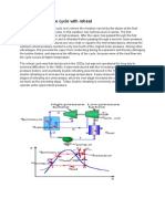 2 Stage Gas Turbine Cycle With Reheat: Turbines Vapor Boiler