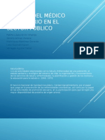 El papel del médico veterinario en la salud pública y la sanidad animal