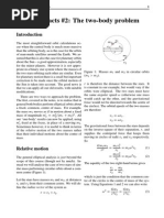 Two Body mechanics