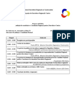 Agenda CRD Centru 28 Septembrie