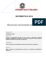 Manual Acessibilidade - Acao 10T2 2014 - MCidades PDF