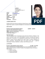 Resume Formats