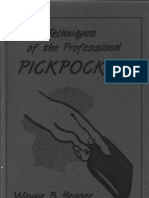 Techniques  of  the  Professional Pickpocket