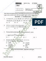 POLYCET (CEEP-2014) Exam Question Paper & Answer Key Download