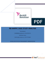 Harpic Case Study Analysis