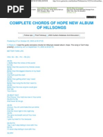 Download Complete Chords of Hope New Album of Hillsongs by mrawhimskell SN282240 doc pdf
