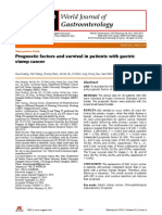 Prognostic Factors and Survival in Patients With Gastric Stump Cancer