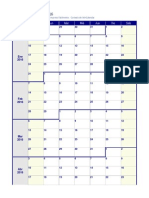 Calendario Semanal 2016