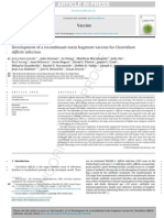 Article in Press: Development of A Recombinant Toxin Fragment Vaccine For Clostridium Difficile Infection