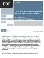 Opportunities For Pharma in GCC