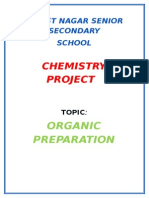 Chemistry Project: Organic Preparation