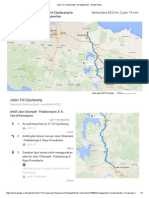 Jalan Tol Cipularang Ke Karangpawitan - Google Maps PDF