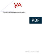 System Status Application